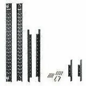 Ar7503 Apc 600mm Wide Recessed Rail Kit