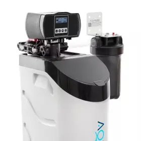 Aquasure 313096545585 Harmony Lite Compact All-in-one 32 000 Grain Whole House Water Softener With Tri