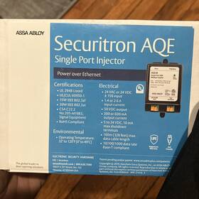 Assa Abloy Aqe30 Securitron Aqe Series Poe Injectors