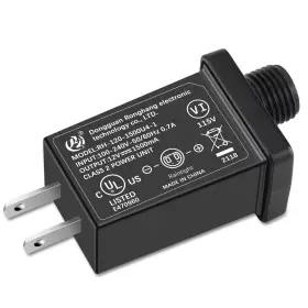 Augbeer 711181039047 Universal Connector Inflatable Adapter With 1. 5a Transformer Supply For Holiday