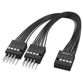 Pc057 Aukuoy Pc Power Switch Splitter 9 Pin Motherboard Jumper 8.65 Inches