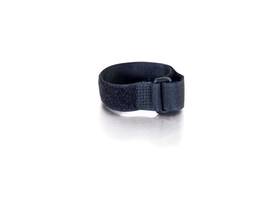 C2g 29854 11in Hook-and-loop Cable Management Straps - Black 12pk