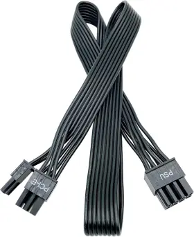 Cf-862e-1618-wb Certusfun Pcie Cable For Evga 65cm Male To 8 Pin 6 2 Gpu Power Black 18awg