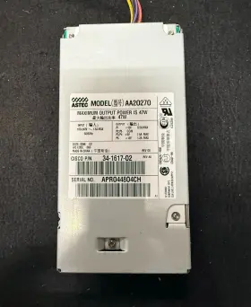 34-0850-01 Cisco 47 Watt Ac Power Supply Astec Aa20270 Oth042 34-0850-01 Cisco 47 Watt Ac Power Supply Astec Aa20270 Oth042