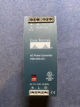 Cisco Pwr2955ac Systems Pwr-2955-ac Power Supply 115/230vac To 24vdc 2.5a 74-3243-01