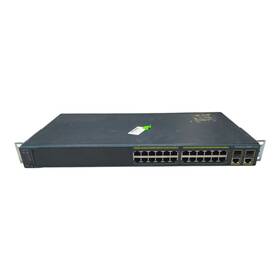 Cisco Ws-c2960-24tc-s Catalyst 24-port 10-100 Ethernet Switch With Brackets