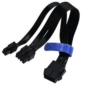 Comeap 23857 8 Pin To 4 Cpu Power Adapter Atx 24 Centimeters Black