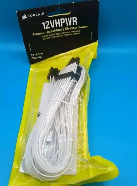 12vhpwr Corsair 843591089845 Premium 600w Pcie 5.0 / Gen 5 Psu Cable - Fits Type-4 Psus Via D