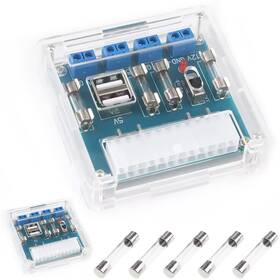 Daokai We-da-254 Atx Transfer Board Hu-m28 24 Pin Benchtop Power Usb Port Desktop Pc