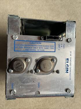 Elgin Electronics 15703-001 Ringing Generator # Used Qty-1 Not Tested - Guaranteed Or Return