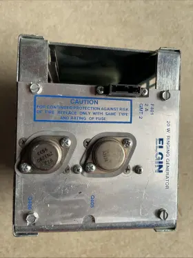 15703-001 Elgin Electronics Ringing Generator # Used Qty-1 Not Tested - Guaranteed Or Return