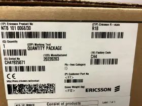 Ut-1ru-dcdu-9-cb Ericsson Ntb 101 0068/30 1ru Dcdu Breaker Expan For 6160/6230