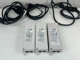 Pd-3501g Fortinet Gpi-115 Lot Of 3 Gigabit Poe Injector Pd-3501g/ac Powerdsine