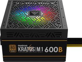 Gamdias 16210-01000-10000-g Rgb Gaming Pc Power Supply 600w 80 Plus Bronze Certified 600 Watt
