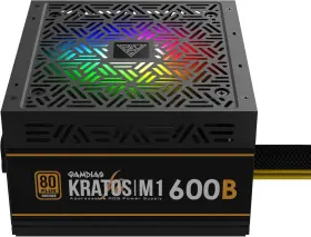 16210-01000-10000-g Gamdias Rgb Gaming Pc Power Supply 600w 80 Plus Bronze Certified 600 Watt
