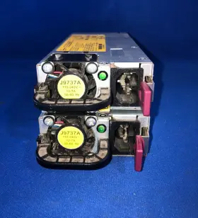 0957-2392 Hpe Lot 2x 1050w Power Supply J9737a - Working No Cords Incl. -read