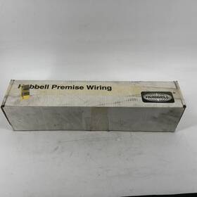 Hubbell P5e24u Category 5e Patch Panel Speedgain Universal With Bar 24-port New