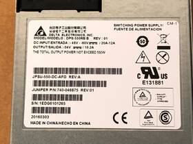 Juniper Jpsu-550-dc-afo 550 W Dc Power Supply