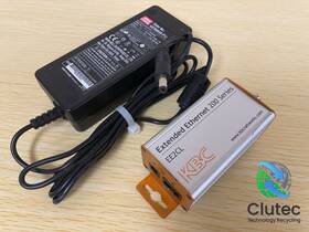 Kbc Ee2cl Extended Ethernet 200 Series Coax Data/bnc Poe With Ac Adapter