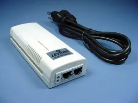 100-m3001-1ub Leviton White Power Over Ethernet Midspan 1 Port Managed Panel Poe