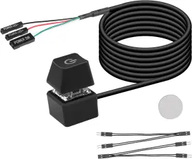 Mandyyan 313048225251 Sinloon Desktop Switch Computer Power External Remote Start Compu