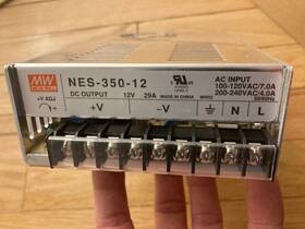 Mean Well Nes-350-12 Mw Single Dc Output 12v 29a 348w Switching Power Supply