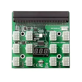 Dps-1200fb Mustpoint 661585242898 Power Supply Breakout Board Adapter Dps-1200fb/qb Pci-e 6pin Add 2psu Mining