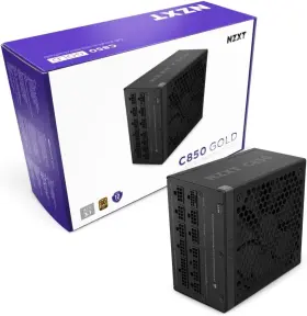 Pa-8g2bb-us Nzxt C850 Gold Atx 3.1 - Fully Modular Low-noise Pc Gaming 850w Black