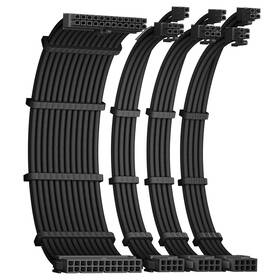 Okinos 262164 16awg Psu Cable Extension Soft Braided Pc 1x24pin Atx Black