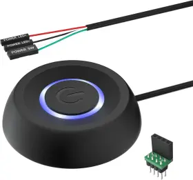 Pc036a Owltree Pc Power Button Desktop External Switch On Off Led