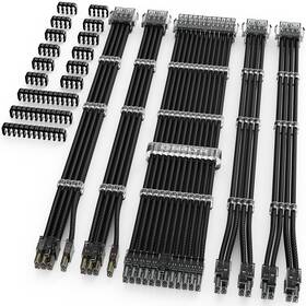 Sirlyr 20250701 Psu Cable Extension Kit Customed Pc Power Supply Extend 5 Pcs Black