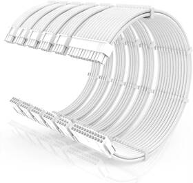 Smeozz 763534388470 16awg Psu Cable Extension Kit With Combs 1x24pin 6-pack White
