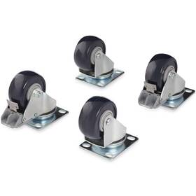Startech 065030799607 Startech.com 4-piece Caster Kit For Open Frame Rack - Taa Compliant Heavy Dut