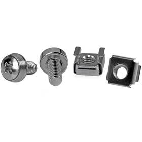 Startech 065030840026 M6 Screws And Cage Nuts - 50 Pack Mounting For Serv