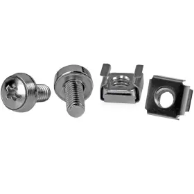 Startech 065030840026 M6 Screws And Cage Nuts - 50 Pack Mounting For Serv