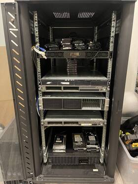 Startech Rk2536bkf 25u 36 Inch Knock-down Server Cabinet -read Description