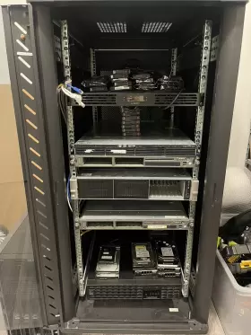 Rk2536bkf Startech 25u 36 Inch Knock-down Server Cabinet -read Description