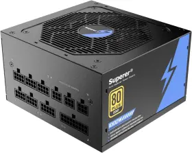 Atx-1000gm Superer 2025 1000w Power Supply Pc Psu Computer Gaming Low Noise Black