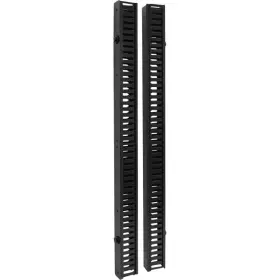 Tripp Lite 037332140685 Rack Enclosure Cabinet 6ft Vrt Cable Manager Dbl Finger Duct - Black