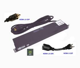 Tripp Lite 037332142504 2.4kw Single-phase Pdu 12 X 5-15/20r L5-20p / 5-20p 15 Ft.1 U