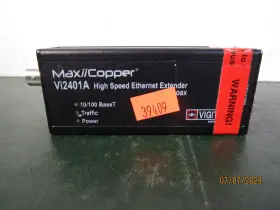 Vi2401a Vigitron Maxiicopper High-speed/high Power Ethernet Extender