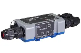 Vi3003wp Vigitron Maxiinet 3-port Gigabit Poe Type 3 60w Outdoor Switch