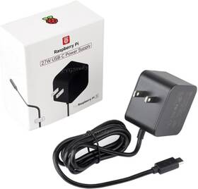 Xygstudy 5056561803364 Official 27w Usb-c Power Supply For Raspberry Pi 5 5.1v/5a 9v/3a