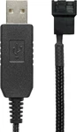 Crj 12V Step-up Usb Fan Power Adapter Cable 24-INCH (60CM), Black Sleeved Fu New. Price: $14.95.