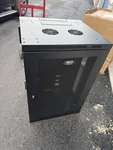 Tripp Lite SRW18US Wall-mount Rack Enclosure Server Cabinet Switch Depth Open. Price: $342.32.