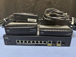 X Cisco SG350-10P 10-PORT / SG200-08P Gigabit Ethernet Poe Switch Used. Price: $120.00.