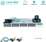 Cisco WS-C3850-48P-L 48-PORT Gigabit Poe Lanbase Switch W/ 1X PWR-C1-715WAC Psu Excellent. Price: $109.00.