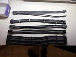 Asiahorse Black Mix Psu Extension Kit Sleeved 24 Pin Cpu Gpu Cables New Open. Price: $14.99.