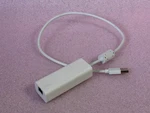 Logitech VU0058 Ethernet Dongle Transceiver For CAT5E (839-000644) Scribe Used. Price: $38.00.