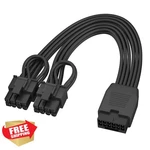 Aukuoy 12VHPWR Cable Extension 16 Pin To Dual 8 Gpu Psu New. Price: $43.99.